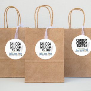Chugga Chugga Twee   Verjaardag   Stickers begunst