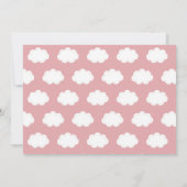 Chugga Chugga Two Train Pink Girl 2e verjaardag Kaart (Achterkant)