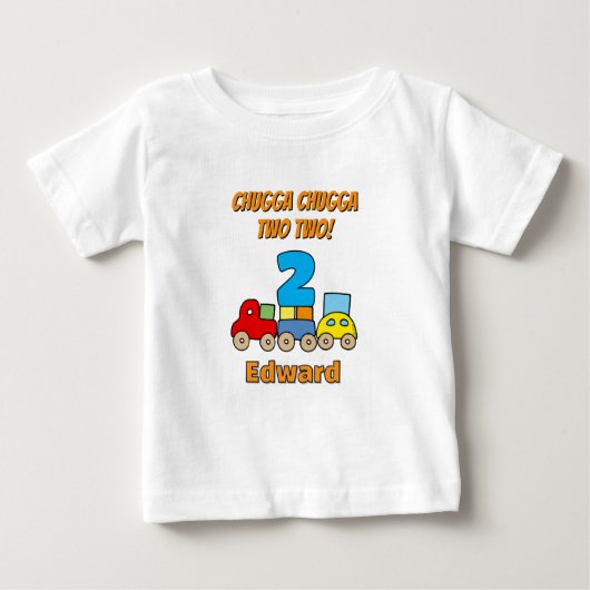 Chugga Chugga Two Two 2de verjaardagstrein (Voorkant)