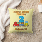 Chugga Chugga Two Two 2e Verjaardagstrein Kussen (Deken)