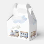 Chugga Chugga Two Two Train Birthday Favor box Bedankdoosjes (Voorkant Zijde)