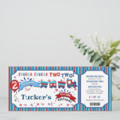 Chugga Chugga TWO uitnodiging van 2 februari (Staand voorkant)