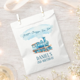 Chugga Twee Choo Choo Trein 2e verjaardagsfeestje Bedankzakje