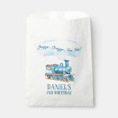 Chugga Twee Choo Choo Trein 2e verjaardagsfeestje Bedankzakje (Voorkant)