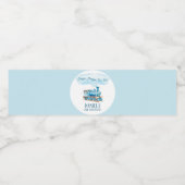 Chugga Twee Choo Choo Trein 2e verjaardagsfeestje Waterfles Etiket (Enkel label)