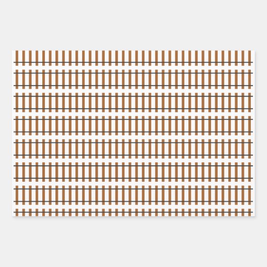 Chugga twee trein tweede verjaardag inpakpapier vel (Voorkant 2)