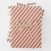 Chugga twee trein tweede verjaardag inpakpapier vel (In situ)