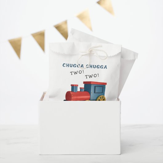 Chugga Two Two Trein Tweede Verjaardag Bedankzakje (Feest)