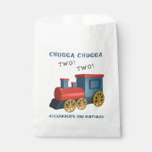 Chugga Two Two Trein Tweede Verjaardag Bedankzakje (Voorkant)