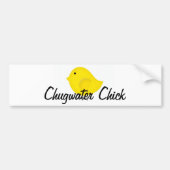 Chugwater Chick Bumpersticker (Voorkant)
