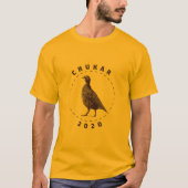 CHUKAR 2020 T-SHIRT (Voorkant)