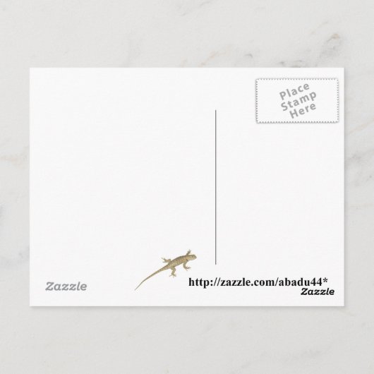 Chukar Partridge Briefkaart (Achterkant)