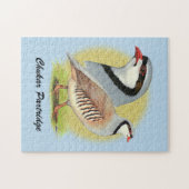 Chukar Partridge Combo Legpuzzel (Horizontaal)