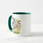 Chukar Partridge Combo Mok (Voorkant links)
