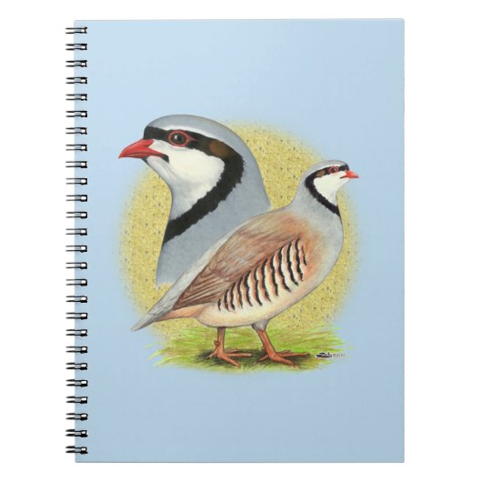 Chukar Partridge Combo Notitieboek (Voorkant)