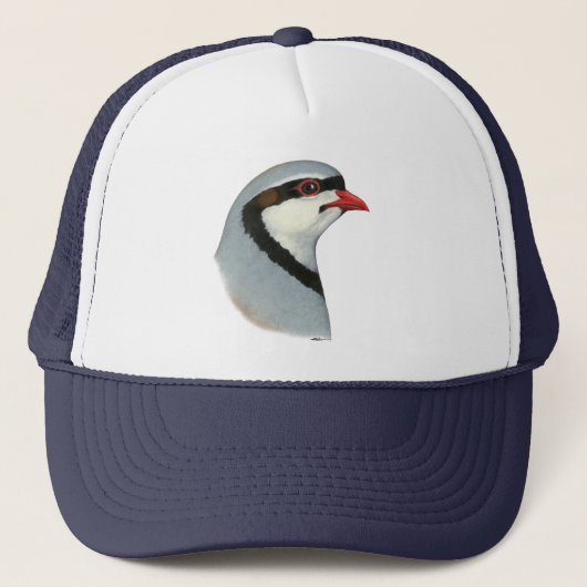 Chukar: Partridge Head Trucker Pet (Voorkant)