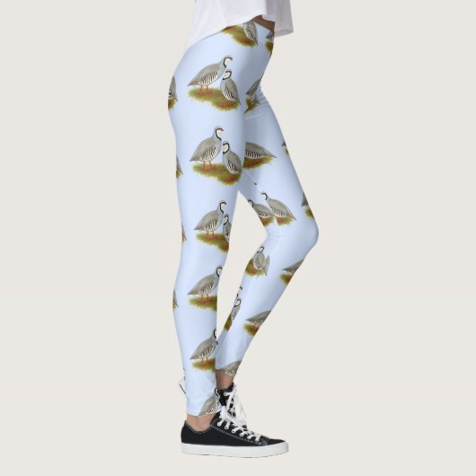 Chukar Partridge Pair Leggings (Rechts)