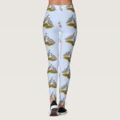 Chukar Partridge Pair Leggings (Achterkant)