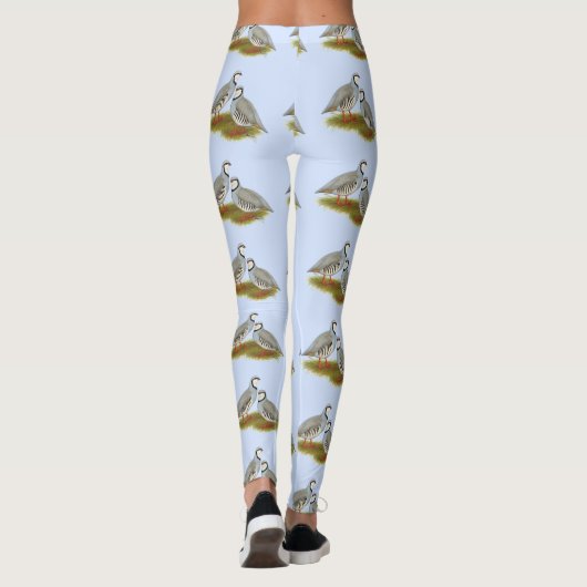 Chukar Partridge Pair Leggings (Achterkant)