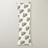 Chukar Partridge Pair Lichaamskussen (Voorkant Verticaal)