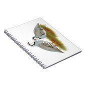 Chukar Partridge Pair Notitieboek (Rechterzijde)
