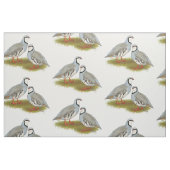 Chukar Partridge Pair Stof (Fat Quarter)