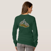 Chukar Partridge Pair T-shirt (Achterkant volledig)