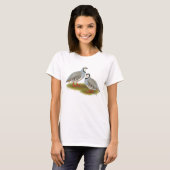 Chukar Partridge Pair T-shirt (Voorkant volledig)