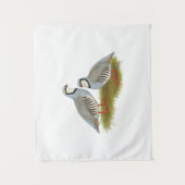 Chukar Partridge Pair Wandkleed (Voorkant)