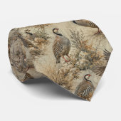 Chukar Patrijs, Kunst Stropdas (Opgerold)