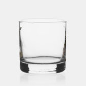 Chukar patrijs, kunst whisky glas (Links)