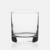 Chukar patrijs, kunst whisky glas (Links)