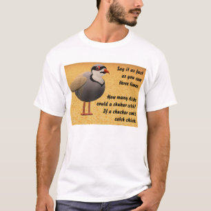 Chukar Tongue Twister T-shirt