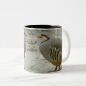 chukar tweekleurige koffiemok (Voorkant rechts)