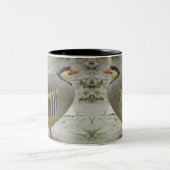 chukar tweekleurige koffiemok (Center)