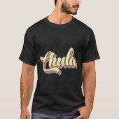 Chula Baseball Font T-shirt (Voorkant)