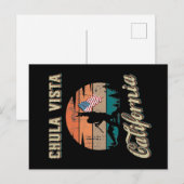 Chula Vista California Briefkaart (Voorkant / Achterkant)