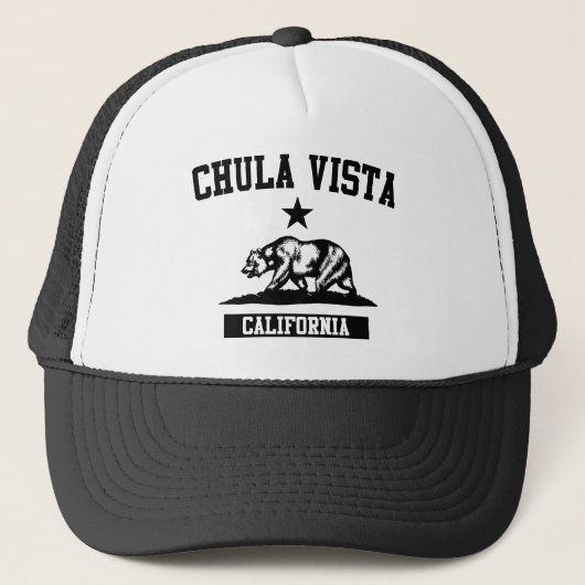 Chula Vista California Trucker Pet (Voorkant)