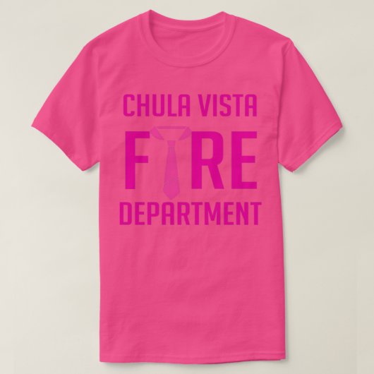 Chula Vista Fire Department T-shirt (Design voorkant)