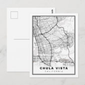 Chula Vista Kaart (Voorkant / Achterkant)
