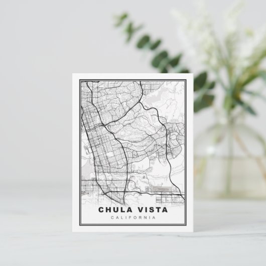 Chula Vista-kaart Briefkaart (Staand voorkant)