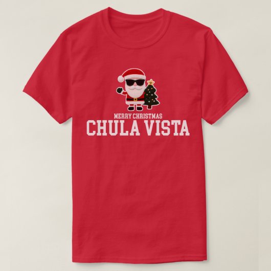 Chula Vista Xmas T-shirt (Design voorkant)