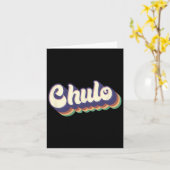 Chulo Latino Mannen Boys Cinco de Mayo Retro Spaan Kaart (Gele Bloem)