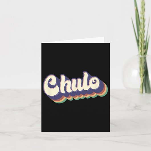 Chulo Latino Mannen Jongens Cinco De Mayo Retro Sp Kaart (Voorkant)