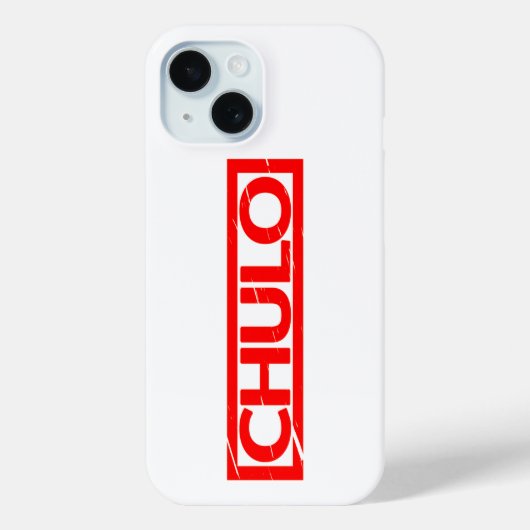 Chulo Stamp Case-Mate iPhone Case (Achterkant)