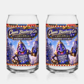 Chum bosbessen cola/drinkware/ bosbessen cola blikvorm glas (Voorkant)