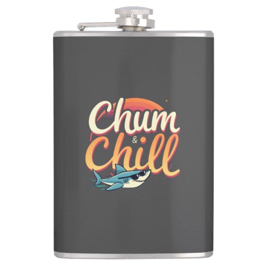 Chum en Chill Heupfles (Voorkant)