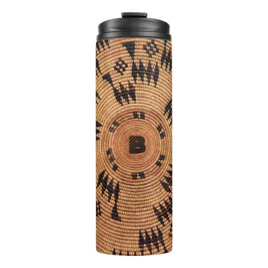 Chumash Basket Art met Initiaal(en) uit Thermosbeker (Voorkant)