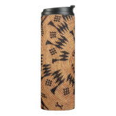 Chumash Basket Art met Initiaal(en) uit Thermosbeker (Gedraaid links)