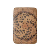 Chumash Native American Art Badmat (Voorkant Verticaal)